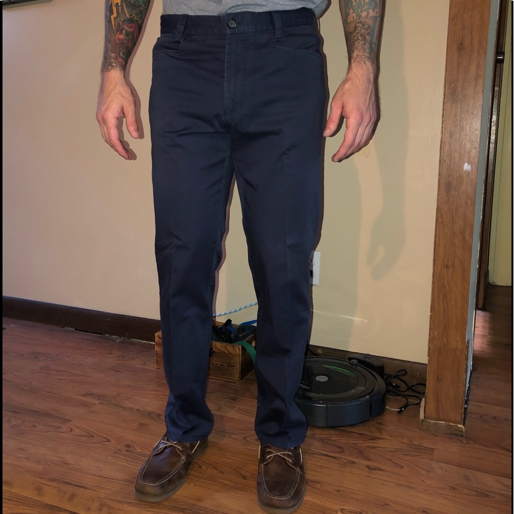 Calvin Klein navy blue dress pant